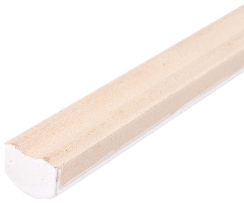 Twist White Ice Ceramic Wall Trim