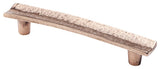 Martellata Pull, Natural Bronze, 128mm Pull
