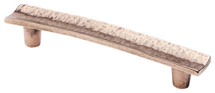 Martellata Pull, Natural Bronze, 128mm Pull