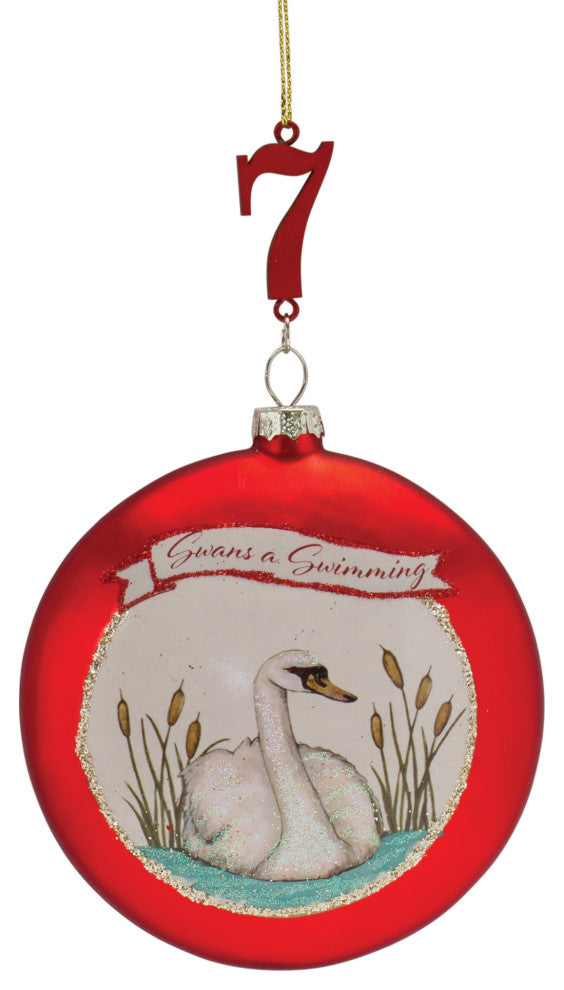 Twelve Days of Christmas Ornament, Set of 12