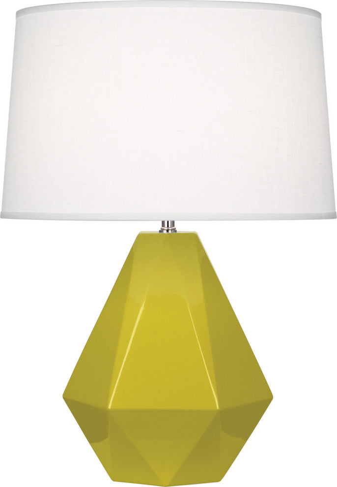 Robert Abbey RA-CI930 1-Light Table Lamp, Delta