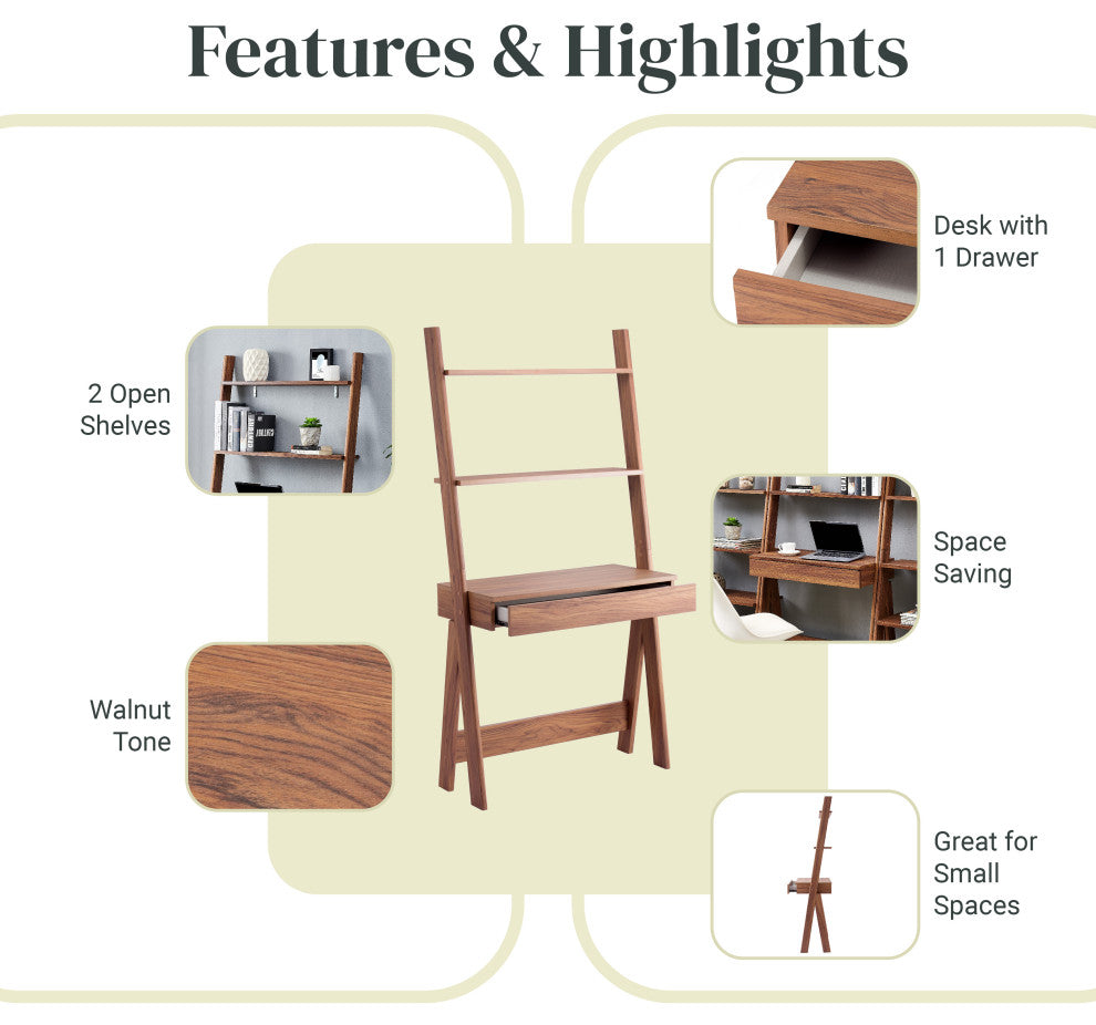 Reeve 33" Stair Desk