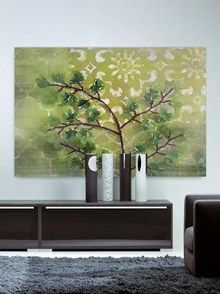 "Green Sensation II" Print on Canvas by Irena Orlov