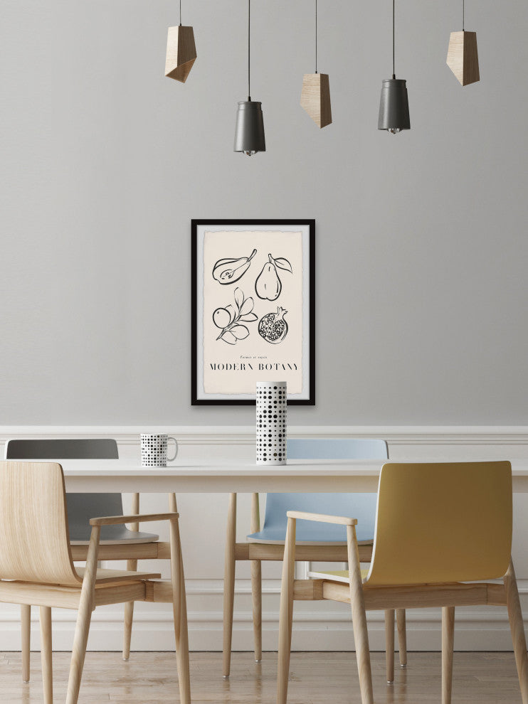 "Modern Botany" Framed Painting Print, 20x30