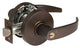 Pamex Pendleton Leverset, Oiled Rubbed Bronze, Half Dummy