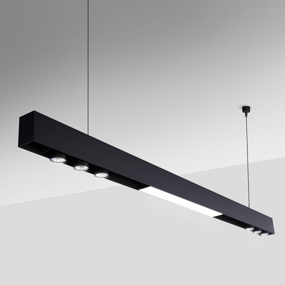Eurofase 38455-018 LED Pendant, Black Finish