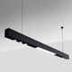 Eurofase 38455-018 LED Pendant, Black Finish