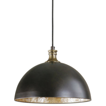 Uttermost Placuna 1-Light Bronze Pendant