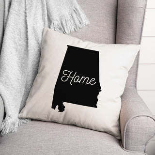 Alabama Home 18x18 Spun Poly Pillow