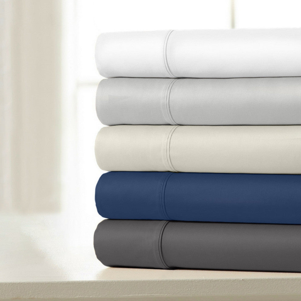 100% Cotton Sateen 1200TC 4-Piece Sheet Set