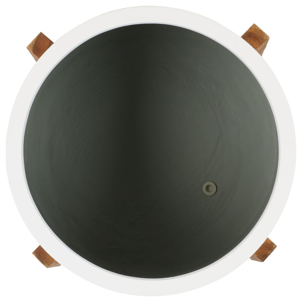 Safavieh Outdoor Loflen Planter, White