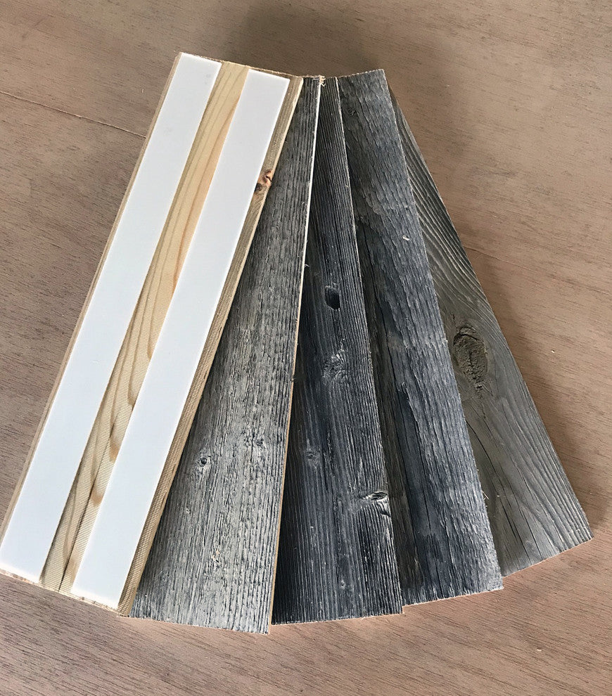 Rustic Reclaimed Barnwood Planks  3", 10 Sq Ft.