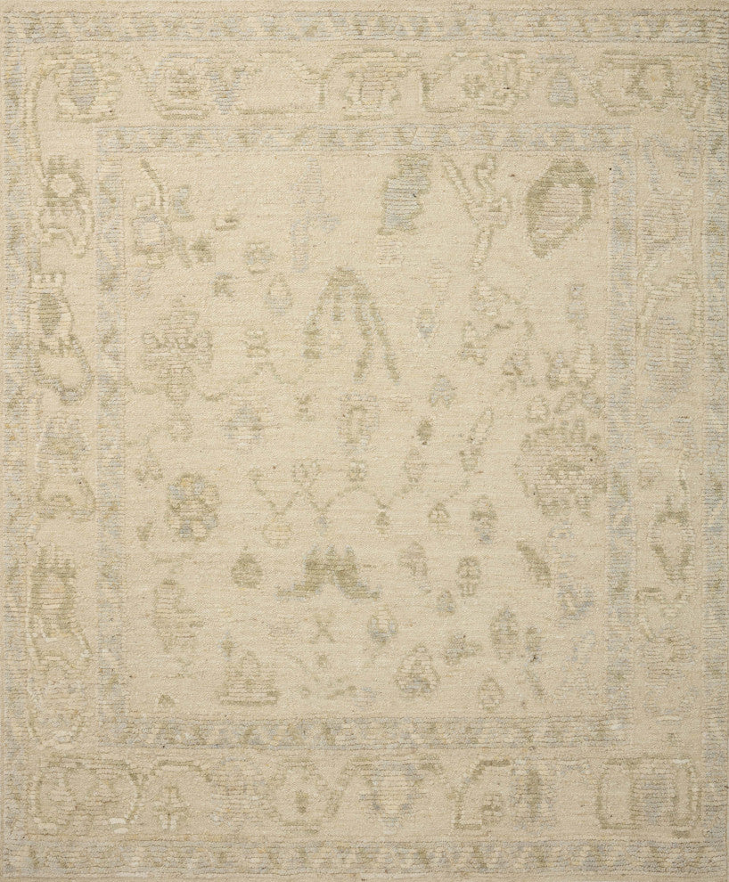 Loloi Emilia Ivory / Sage 8'-6" x 11'-6" Area Rug