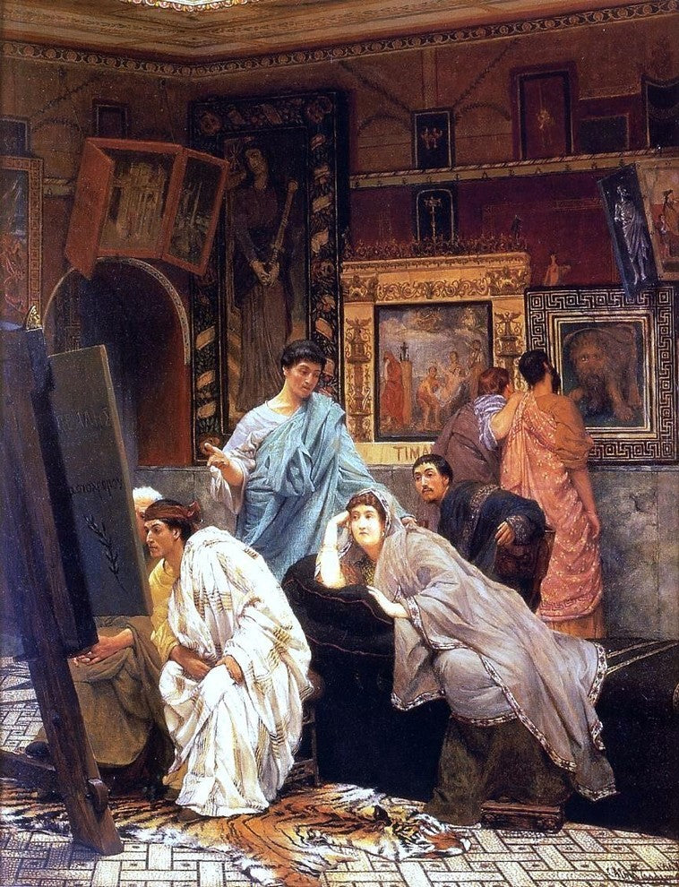 Sir Lawrence Alma-Tadema A Collection of Pictures Wall Decal