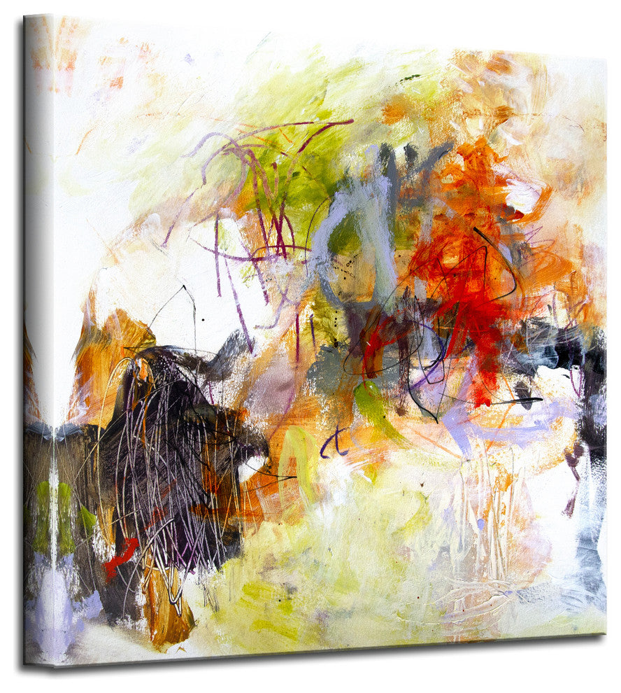 Ready2HangArt 'Snazzy Pants' Abstract Canvas Wall Art