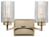 Maxim 21372 Rigata 2 Light 14"W Vanity Light - Satin Champagne