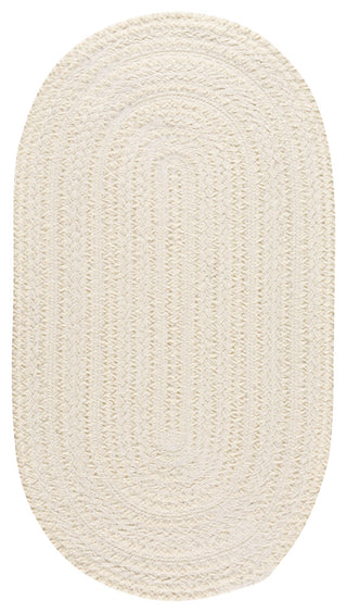 Harborview Braided Area Rug, Light Beige, 3'x5'
