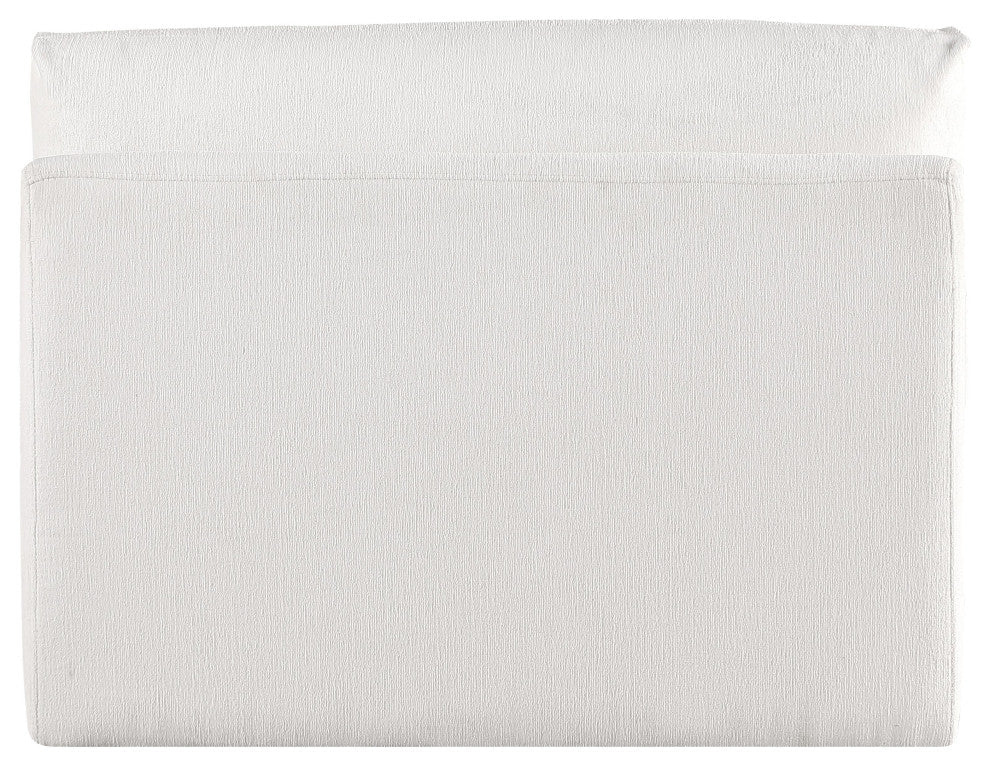 Ease Upholstered Armless, Cream