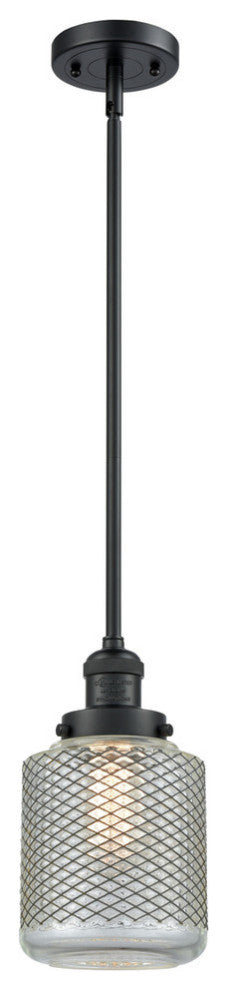 Innovations Lighting 201S-Bk-G262-Led 1 Light Dimmable Led Mini Pendant
