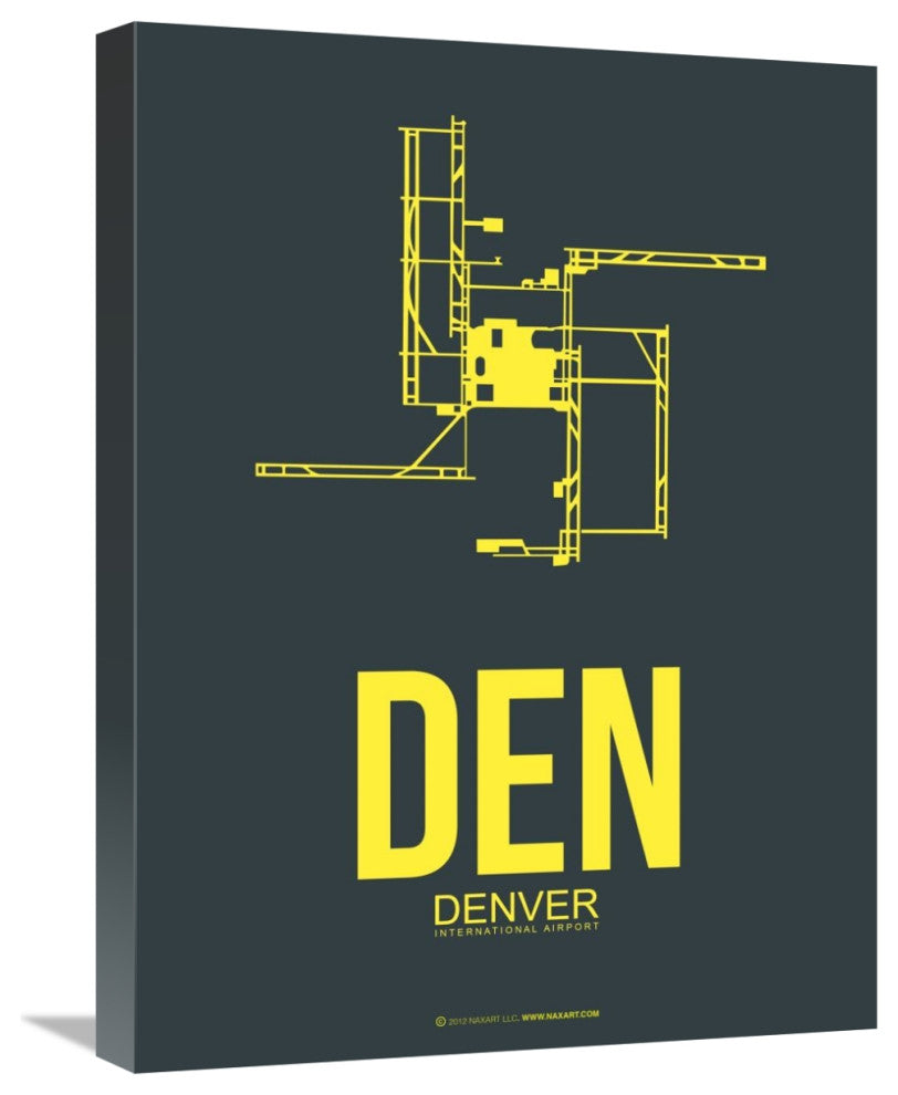 "DEN Denver Poster 1" Fine Art Print