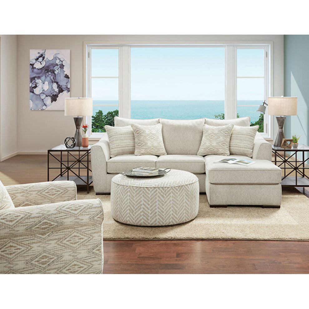 Chenille Upholstered Chair With Rounded Arms, Diamond Multi