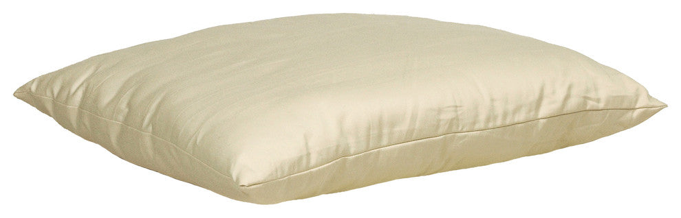 myMerino Pillow, Organic Merino Wool Pillow, Standard 20x26", Ivory