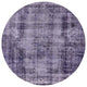 Ahgly Company Indoor Round Mid-Century Modern Area Rugs, 5' Round