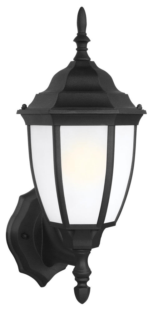 Bakersville 1-Light Outdoor Wall Lantern, Black