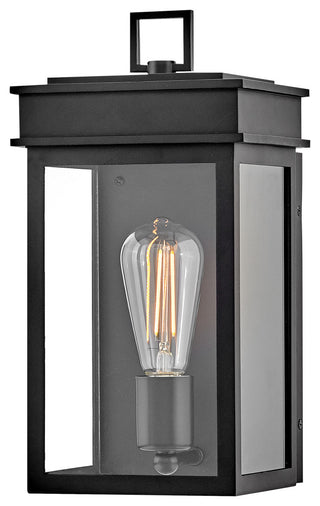 Lark Cole Medium Wall Mount Lantern, Black