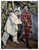 "Pierrot and Harlequin (Mardi Gras), 1888" Print by Paul Cezanne, 19"x24"