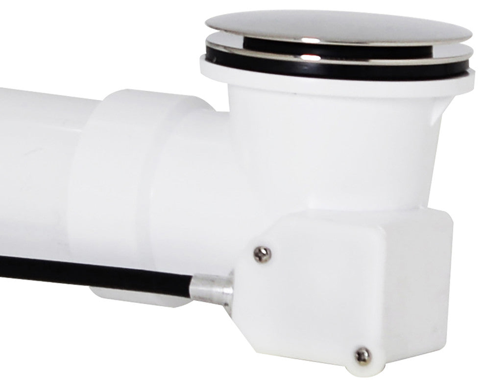 Standard Trim For Cable Drive Bath Waste In Oil Rubbed Bronze, Polished Nickel