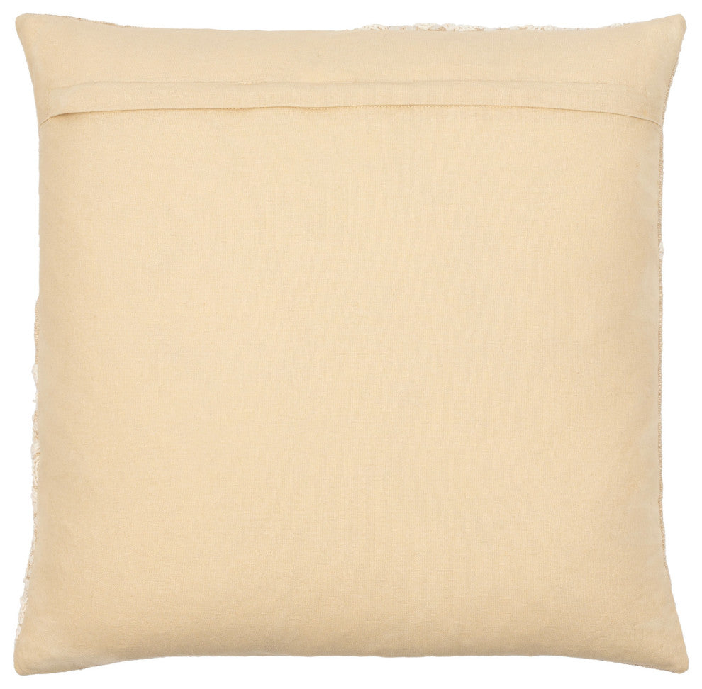 Surya Maricopa Pillow Shell With Polyester Insert 14"H X 22"W Beige
