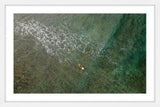 "Floating Out" Framed Print by Karolis Janulis