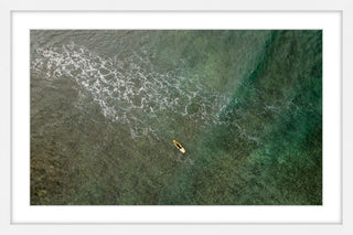 "Floating Out" Framed Print by Karolis Janulis