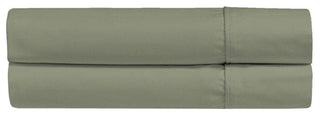 2PC 1000TC Cotton Blend Solid Pillowcase Set, Sage, Standard