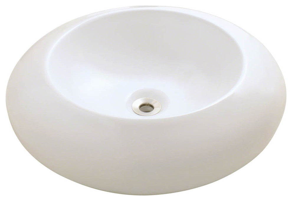 P09VB Porcelain Sink, Bisque