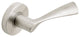 Breeze Lever, Tubular Passage, Satin Stainless Steel, 2-3/8" Backset
