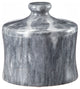 Vinca Collection Cloud Gray  Marble 4" x 4" Cannister