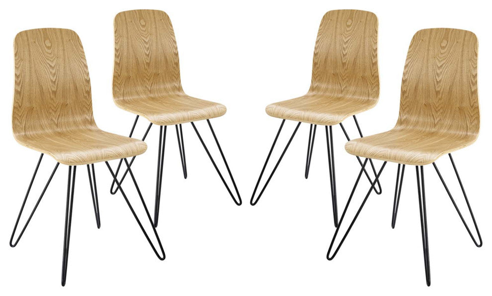 Drift Dining Side Chair Set of 4, Natural