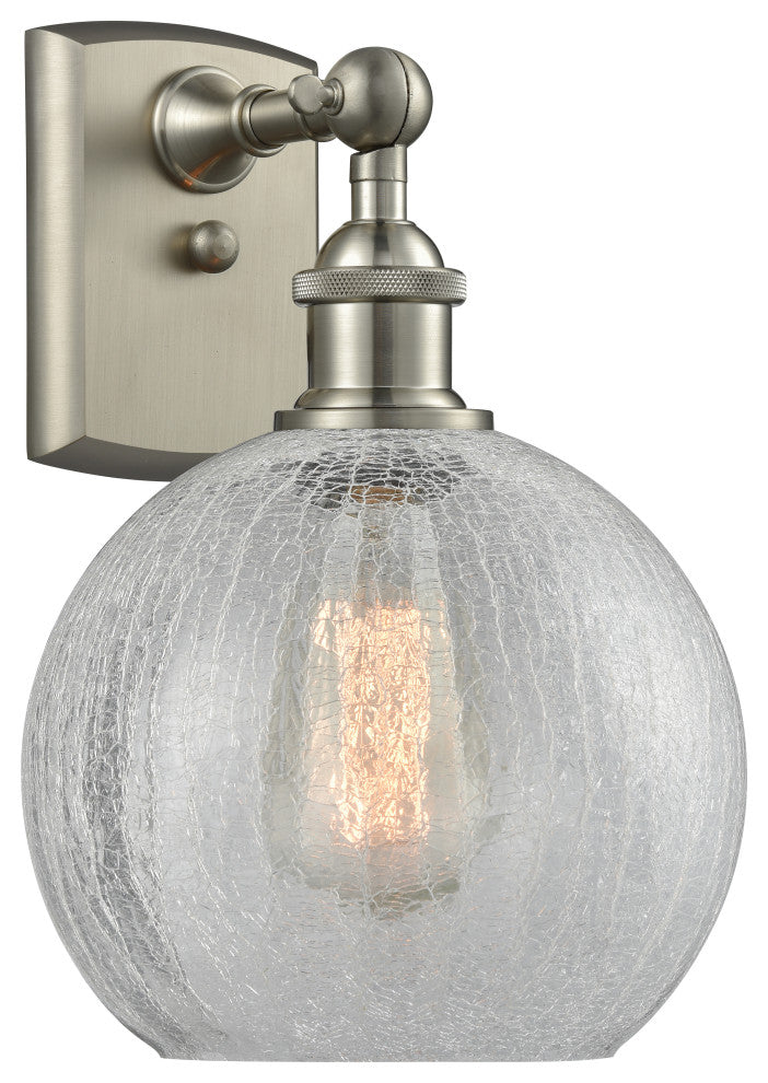 Innovations Lighting 516-1W-SN-G125-8 Athens 1 Light 8" Sconce
