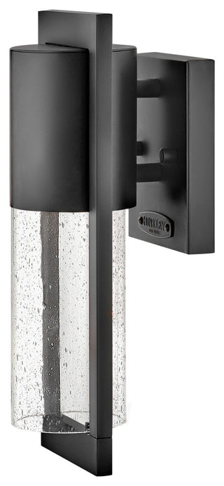 Hinkley Lighting 1327-LL Shelter 1 Light 12" Tall Outdoor Dark - Black