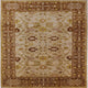 Ahgly Company Indoor Square Mid-Century Modern Area Rugs, 3' Square