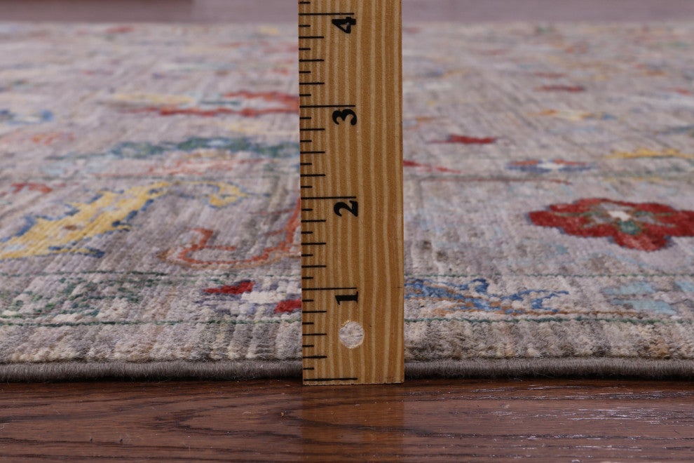 6' 7" X 10' 0" Hand Knotted Persian Tabriz Rug - Q12484