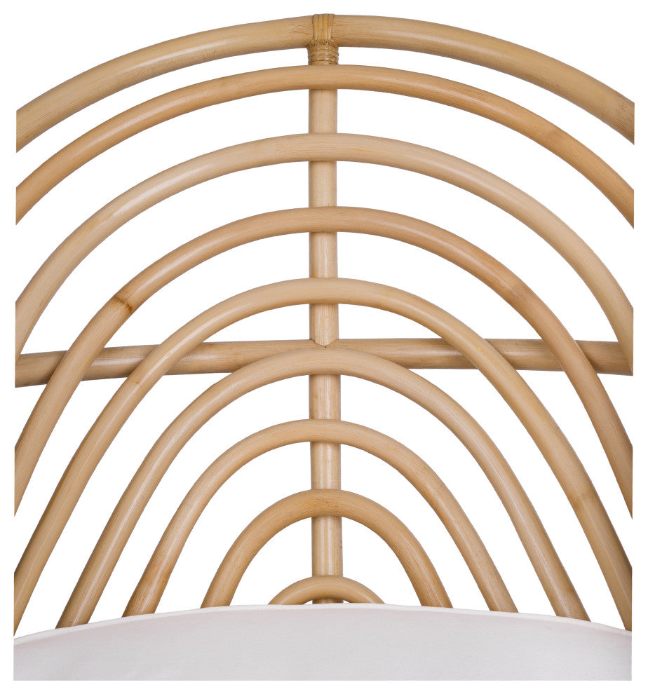 Lana Rattan Accent Arm Chair