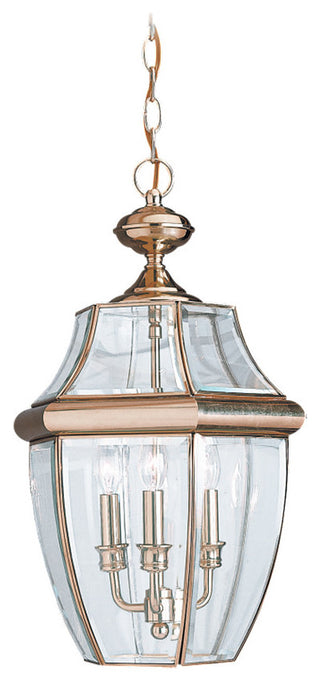 Generation Lighting 6039 Lancaster 3 Light 12"W Outdoor Taper - Black