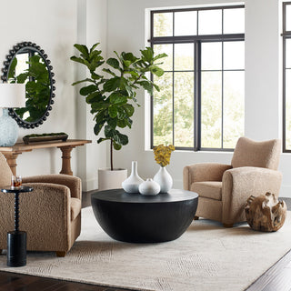 Uttermost 23694 Teddy Latte Accent Chair