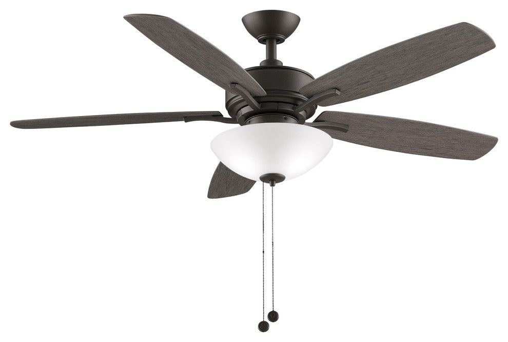 Aire Deluxe, 52", Matte Greige With LED Bowl LK