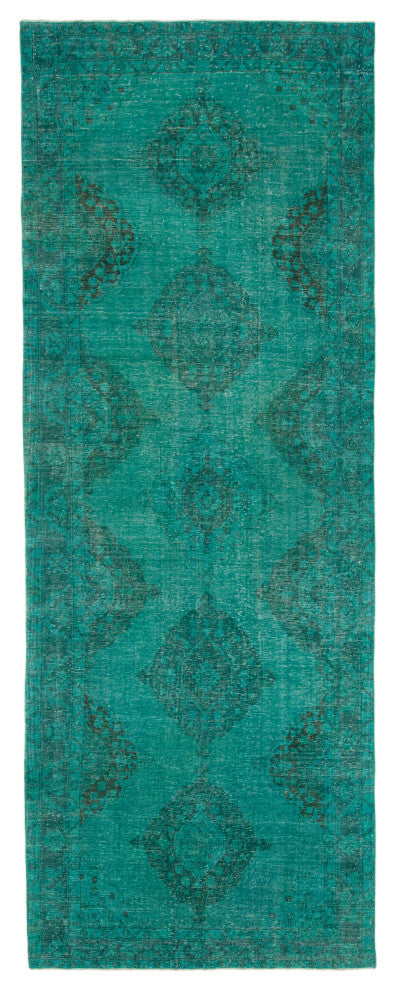 Rug N Carpet - Handmade Oriental 4' 8" x 12' 6" One-of-a-Kind Runner Rug