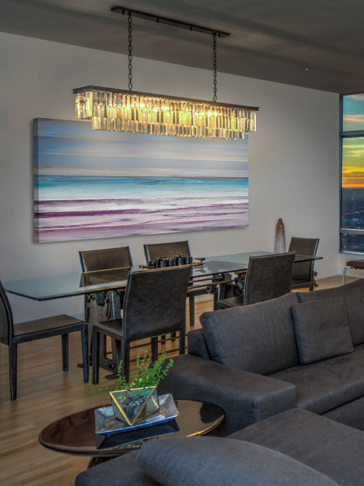 "Shoreline" Print on Canvas, 60"x30"