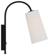 Crystorama Lighting Group ALX-4501 Alexa 19" Tall Wall Sconce - Matte Black